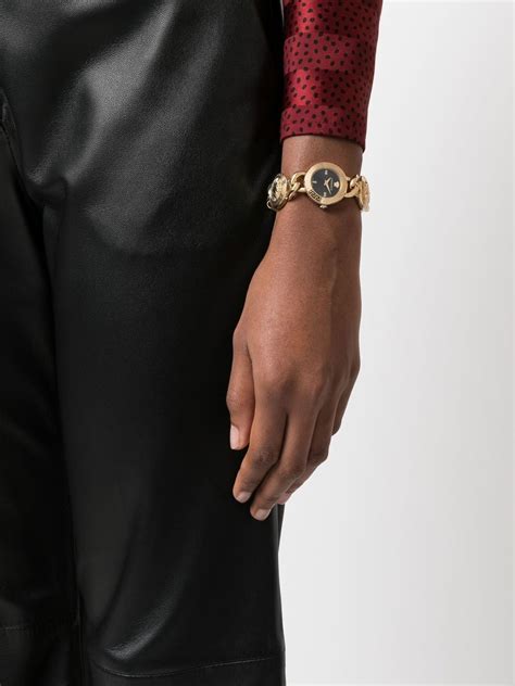 versace shoes saks fifth|Versace stud icon bracelet.